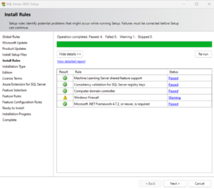 Instalacja SQL serwer