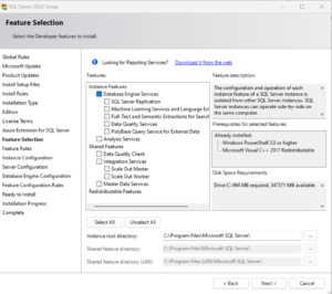 SQL Serwer - instalacja